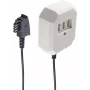 ShiverPeaks BS71010-6 telefoonkabel 6 m zwart wit
