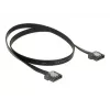 SATA-kabel DeLOCK 83841 0,5 m SATA III 7-pins zwart