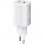 Oplader Xiaomi Nano Turbo 45W wit — 2× USB‑C AC indoor voor smartphone & tablet