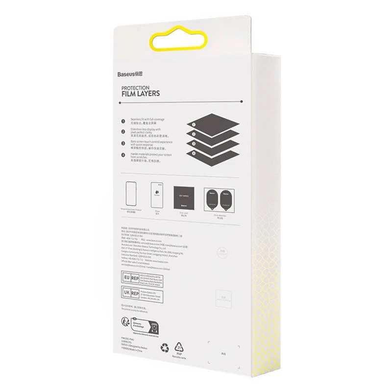 Baseus P6001205B201-05 gehard glazen screenprotector voor realme GT2 Master Explorer Edition, oleofoob