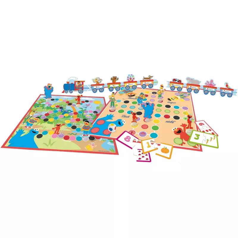 Sesame Street leerzame spellenverzameling, bordspel