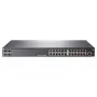 HPE - Aruba Series - switch - 2540 24G PoE+ 4SFP+ - managed - 24 x 10/100/1000 (PoE+) + 4 x 10 Gigabit Ethernet / 1 Gigabit Ethernet SFP+ - desktop, rackmontage, wandmontage