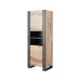 WOOD stellingkast 65x40x170,5 Wotan-eiken + antraciet
