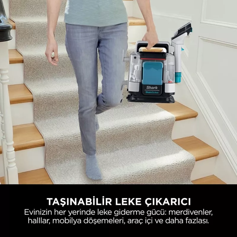 Sharkclean PX200EUT Tapijtreinigingsapparaat Handheld Diepte-/Tussenreiniging Wit