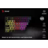 Gamingtoetsenbord Savio SAVGK-PHENIX RED PUDDING mechanisch RGB draadloos