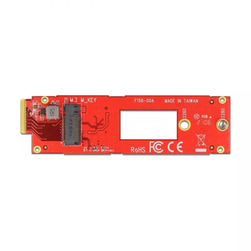 Converter EDSFF E1.S naar M.2 Key M-slot NVMe DeLOCK 63797