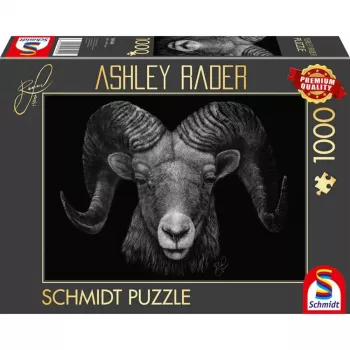 Ashley Rader: Dominance - Ram, In het teken van vuur, puzzel 1000 stukjes