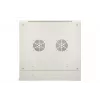 Extralink rackkast 9U 600x600 AZH grijs wandgemonteerd, kantelbaar