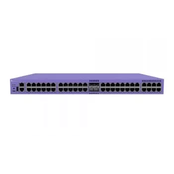 Netwerkswitch EXTREME 4220 48-poorts (model 4220-48T-4X) met 48 koperpoorten en 4 uplink-SFP+-slots