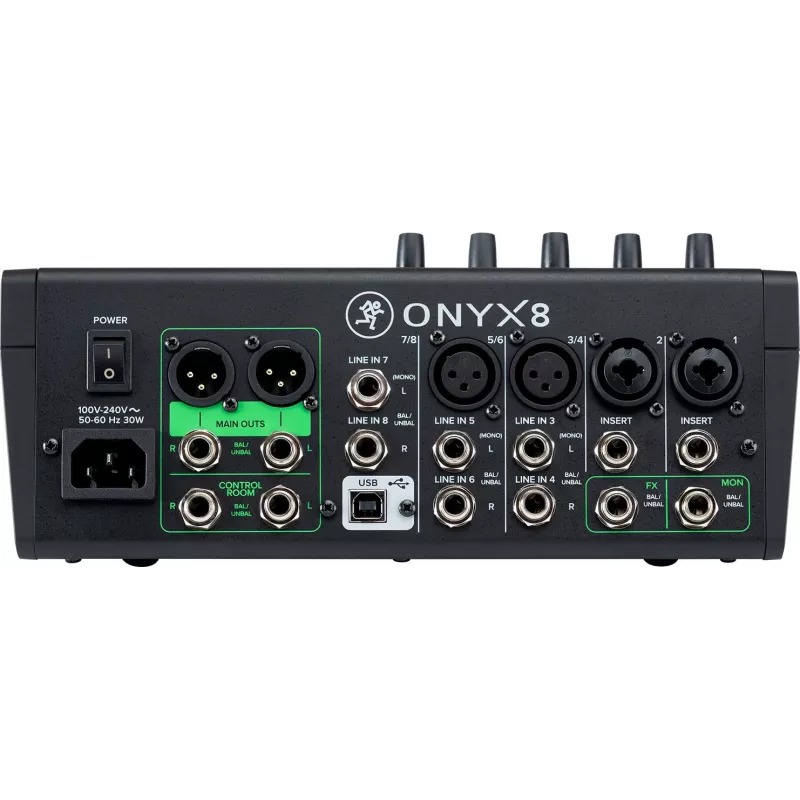 Mackie Onyx 8 - analoge mixer met USB