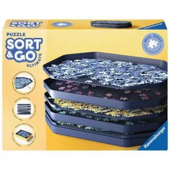 Opbergpuzzelaccessoires Ravensburger Sort & Go Ultimate 12.001.676 — organizer en sorteerbakjes voor puzzels