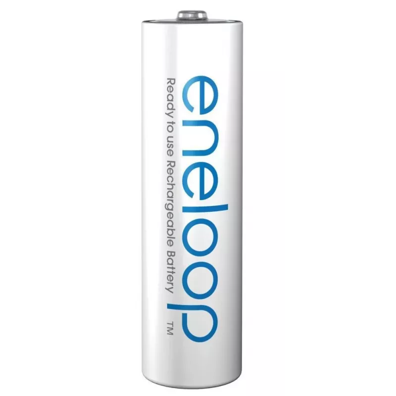 Accu's PANASONIC ENELOOP AA 2000 mAh 4 stuks + etui (BK-3MCDE/4CP+CASE)