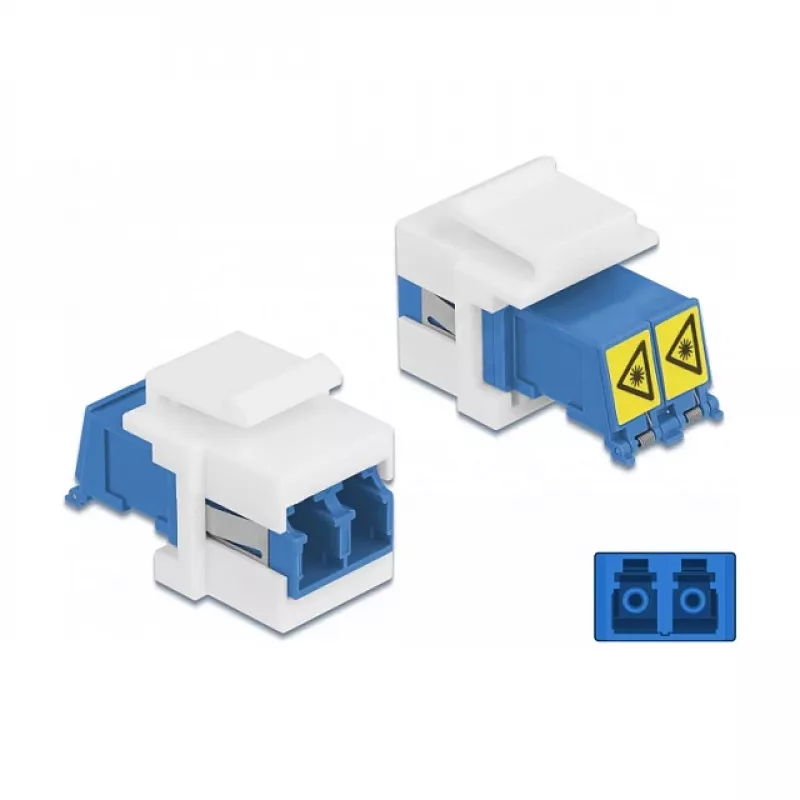 Keystone-module LC-duplex bus naar LC-duplex bus DeLOCK 86834