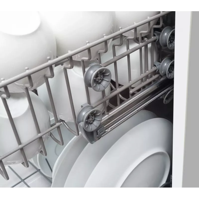 Amica DFM41E6qWMG vrijstaande vaatwasser, 10 couverts, 6 programma's, 49 dB, energieklasse E, wit