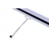 Projectiescherm Sponge Silelis 180 x 180 cm statiefmontage, matwit oppervlak, draagbaar