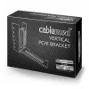 CableMod verticale PCI-e-beugel, PCI-e 4.0 Edition, HDMI + DisplayPort, zwart