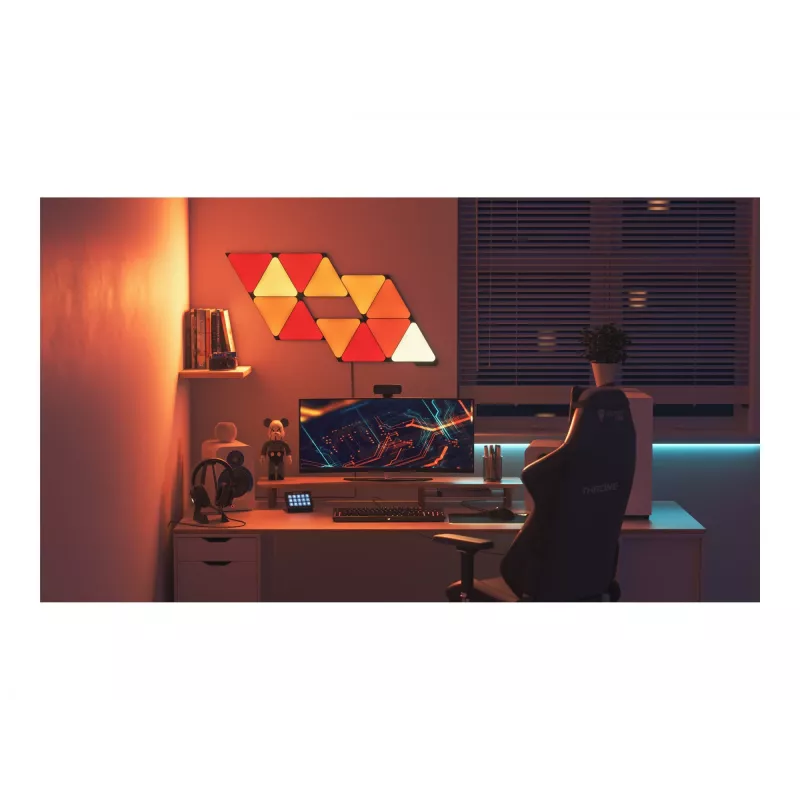 Slim paneel Nanoleaf NL47-0101TW-3PK WLAN zwart 3 stuks