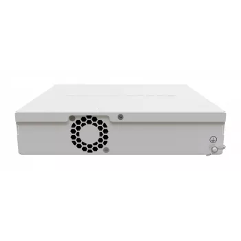 Beheerde L3-switch MikroTik CRS310-8G+2S+IN — 8× 2.5G RJ-45, 2× SFP+, PoE, 1U-rackmontage, wit