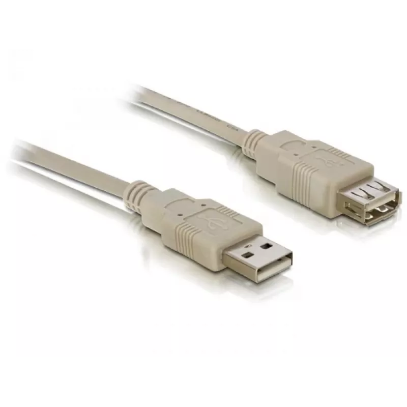 USB 2.0-verlengkabel DeLOCK 82240 3m grijs