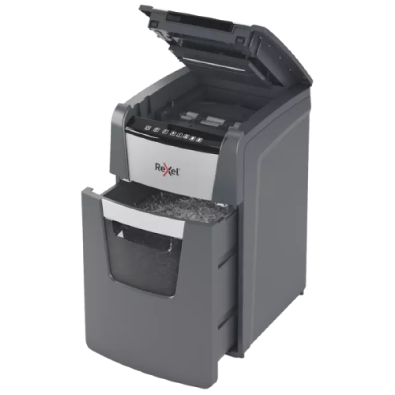 Rexel Optimum AutoFeed+ 150X automatische papiervernietiger met deeltjesversnippering P4
