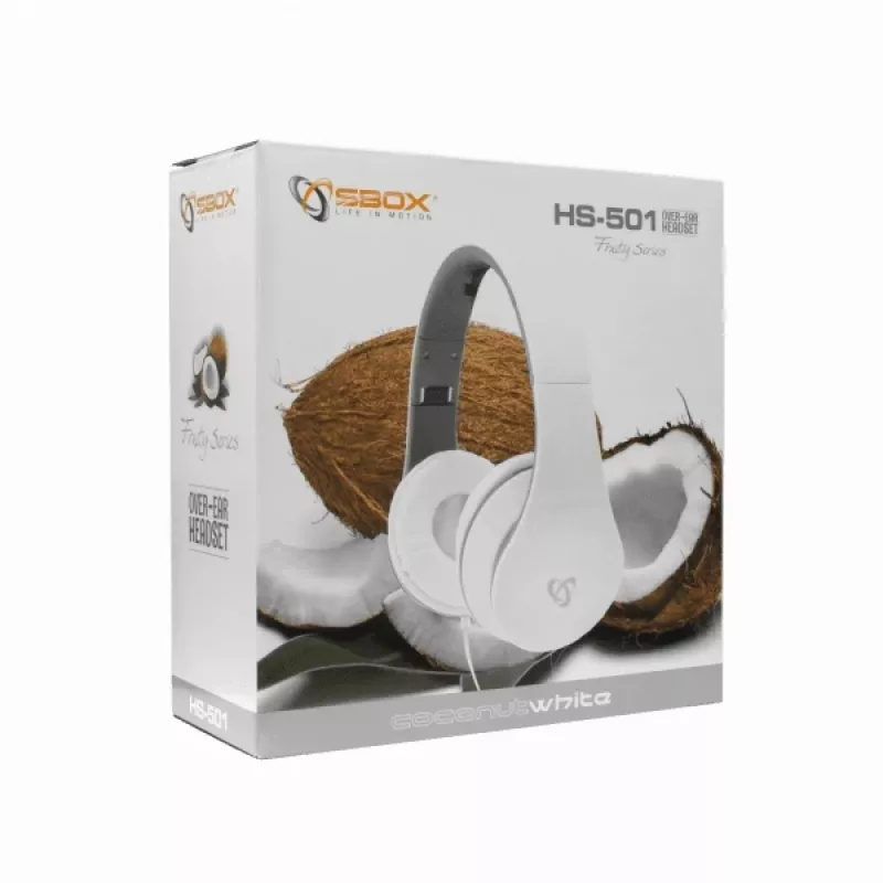 Sbox HS-501 Blackberry wit