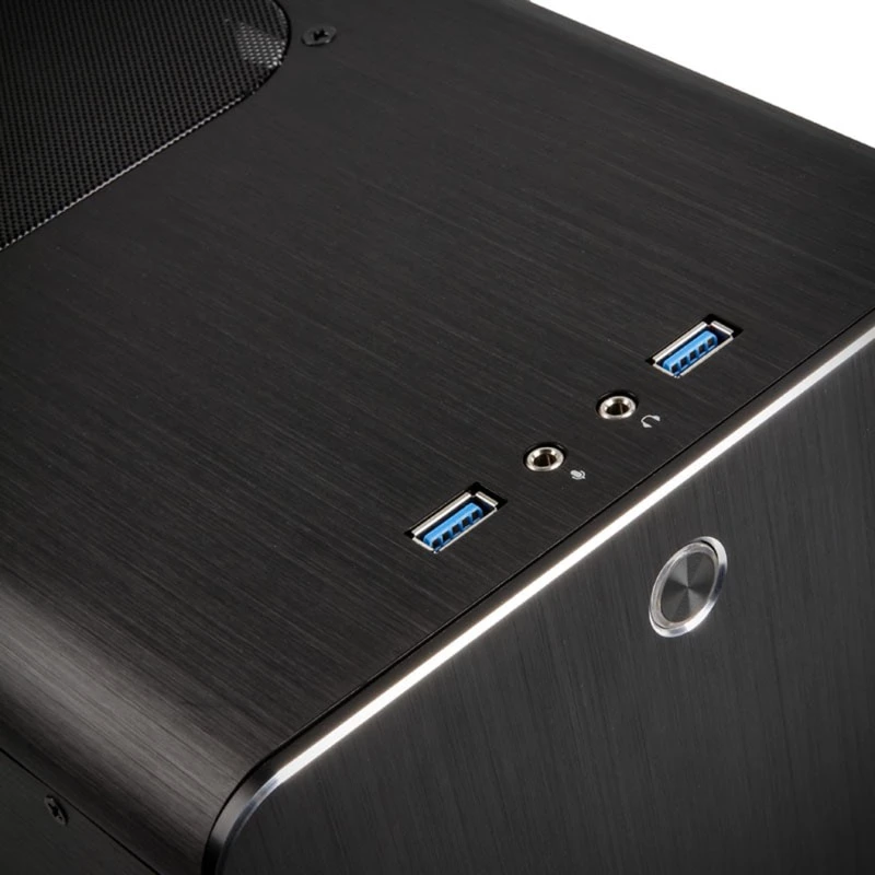 RAIJINTEK METIS PLUS ALS Mini-ITX behuizing - zwart - behuizing - Mini-ITX