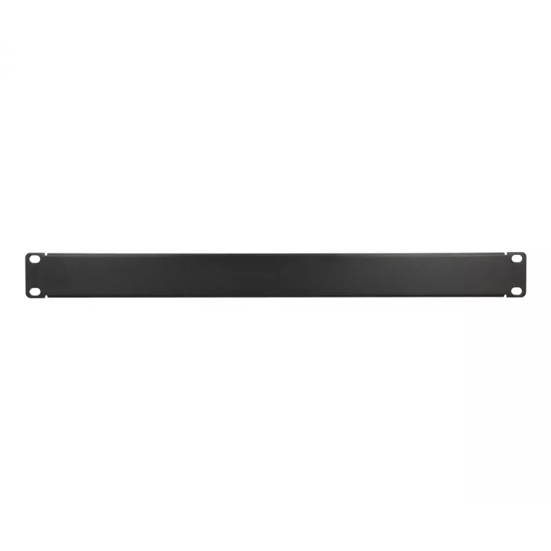 Extralink EX.19027 blindplaat voor rack 1U, 19 inch, zwart, staal
