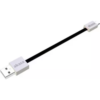 USB-kabel Akasa 0,15 m USB 2.0 A/Micro-B