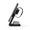 Indoor-oplader Crong CRG-MSPS-BLK smartwatch zwart Lightning USB draadloos