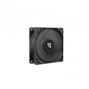 SBOX CF-80/R 80mm behuizingsventilator - zwart