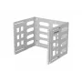 Wandmontage 19 inch rack LANBERG 8U, diepte 497×400/240 mm, grijs