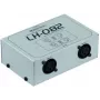 Stereo line-isolator rack 19 inch Omnitronic LH-082 2-kanaals