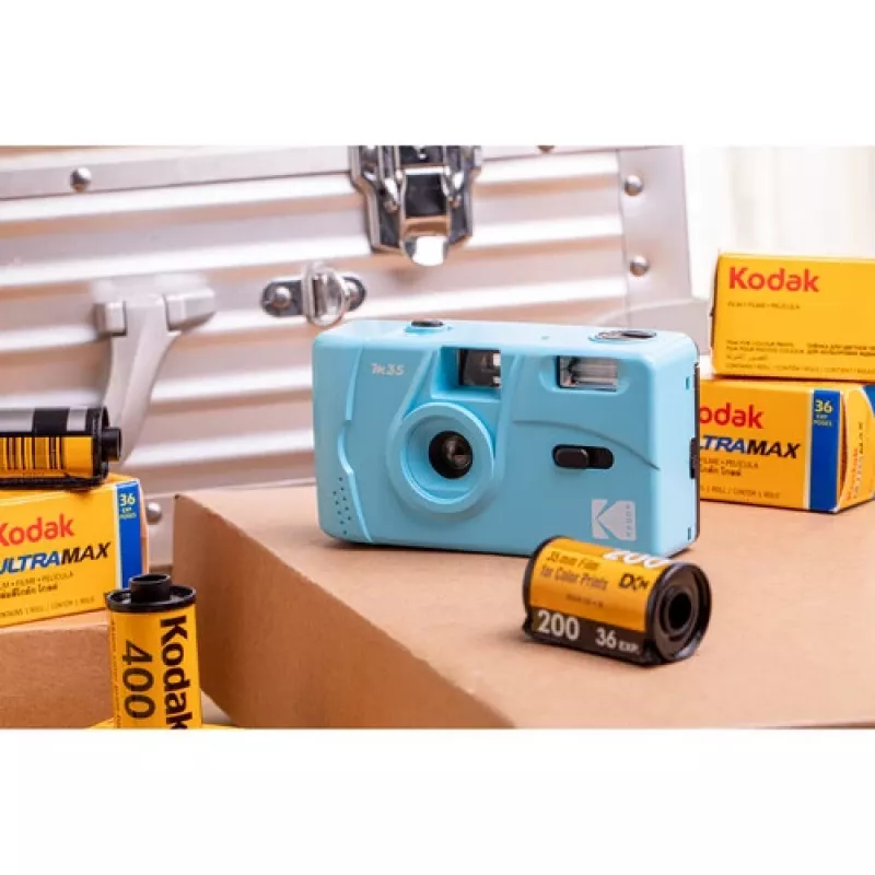 Kodak M35 compacte filmcamera 35 mm blauw (117061)