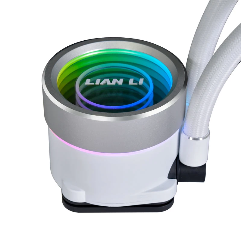 All-in-One-vloeistofkoeler Lian Li Galahad II Trinity 12 cm wit
