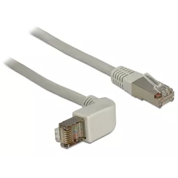 Netwerkkabel DeLOCK 1m Cat.5e RJ-45 S/FTP grijs