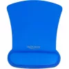 Delock ergonomische muismat met polssteun blauw 255 x 207 mm (12699)