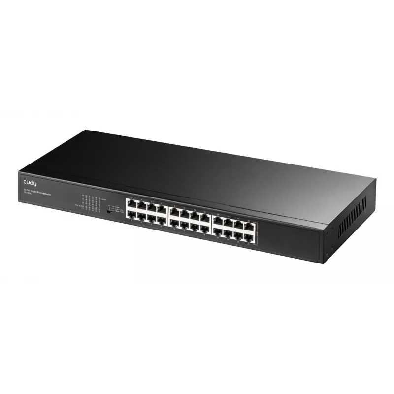 Cudy 24-poorts rackmount Gigabit Ethernet-switch GS1024L