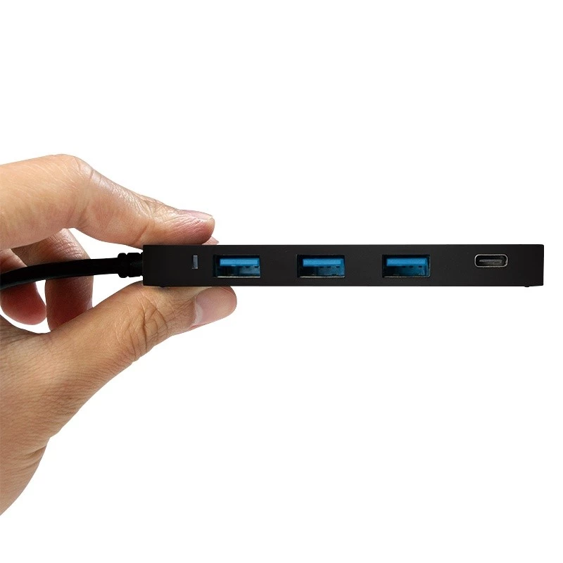 LogiLink UA0311 USB-C 3.2 Gen 2 multiport-hub 4 poorten zwart