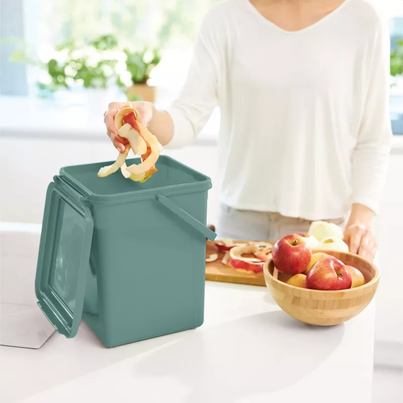ROTHO groen - afvalsorteerbak - 9 l
