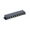 Extralink 8-poorts PoE-injector, 8x 100 Mb/s RJ45
