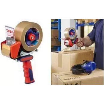 Tesa Low Noise handafroller voor gerecycled PET-pakband (06500-00000-00)
