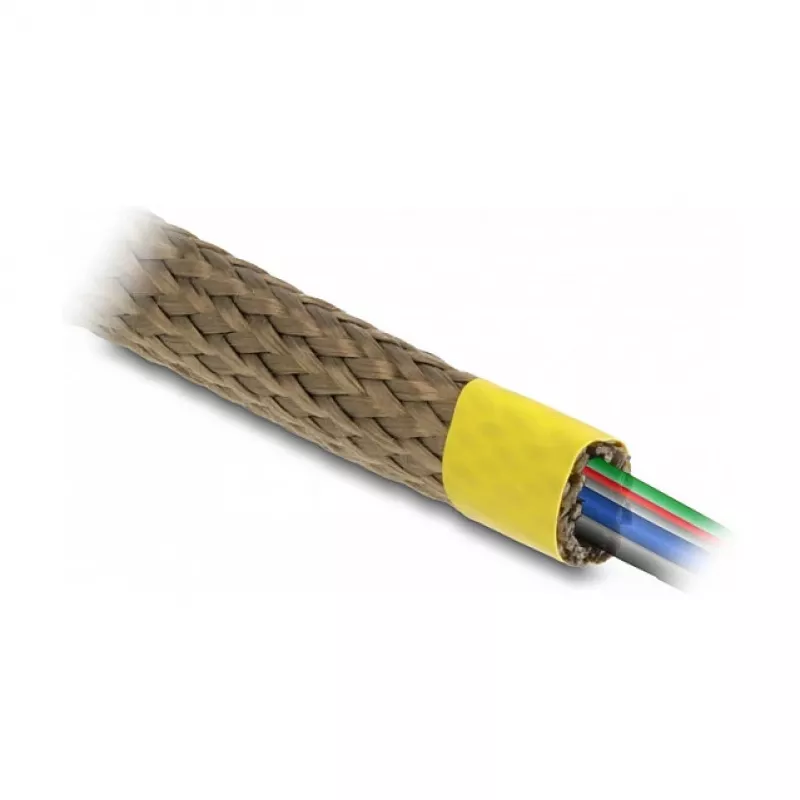 DeLOCK vlechtslang van basaltvezel 2 m x 10 mm bruin
