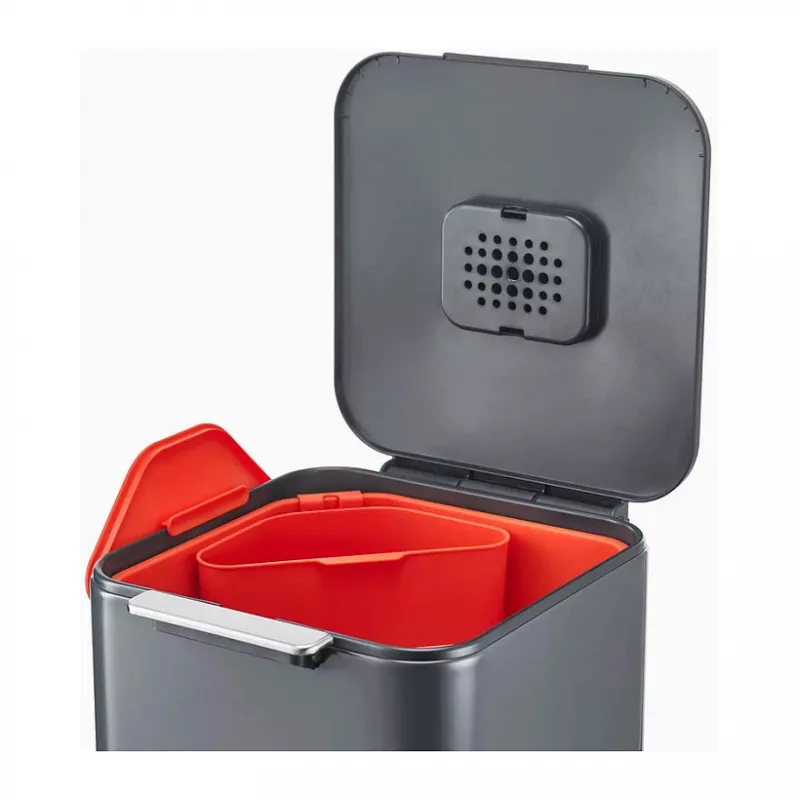 Joseph Joseph afvalbak Totem 40 L grafiet