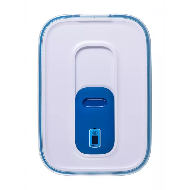BRITA Flow 1052805 waterfilterdispenser met MAXTRA PRO Pure Performance-filterpatroon, 8,2 l (5,2 l gefilterd), blauw