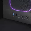 PC-behuizing TACENS MARS MC-NEBULA Midi Tower met gehard glas, vier 120mm aRGB-ventilatoren, ondersteunt ATX, GPU tot 30,2 cm