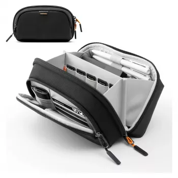 Kabeltas Inateck AB03011 zwart — organisertas 23,5×14×9,5 cm