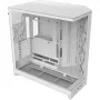 PC-behuizing NZXT H9 Flow Midi Tower wit – ATX/EATX/Micro ATX/Mini-ITX, 3x140mm voor, 1x120mm achter, 2x3,5 inch & 6x2,5 inch bays, gehard glas