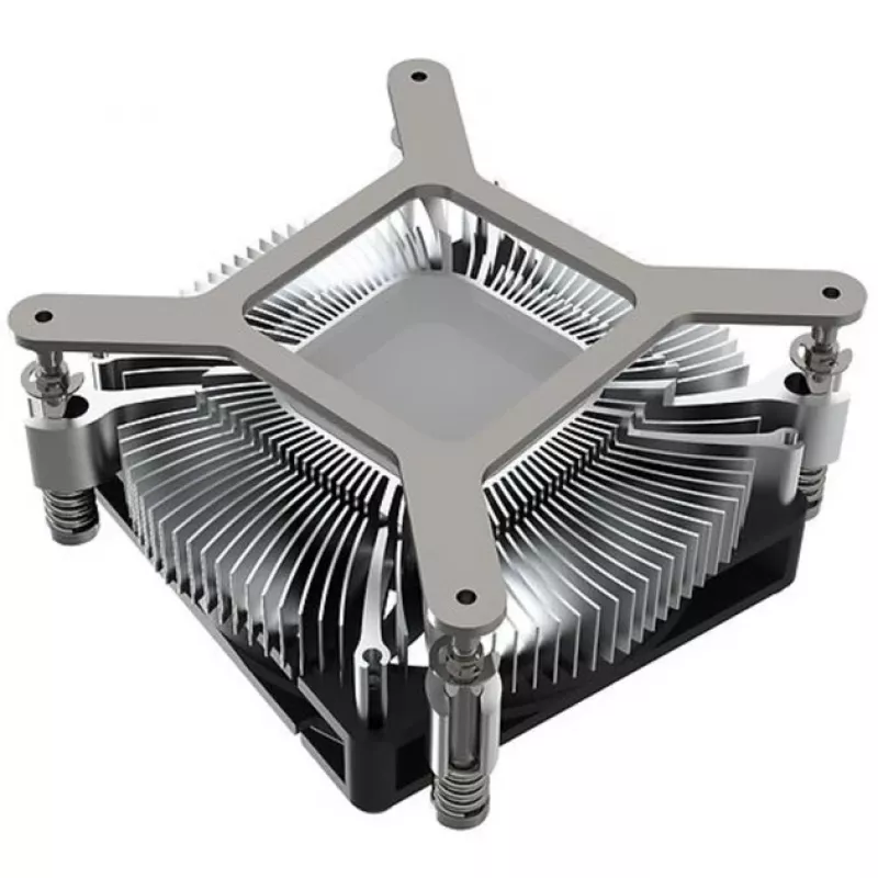 CPU-koeler Dynatron Z60 voor LGA1851 LGA1700, aluminium behuizing, 80-mm ventilator