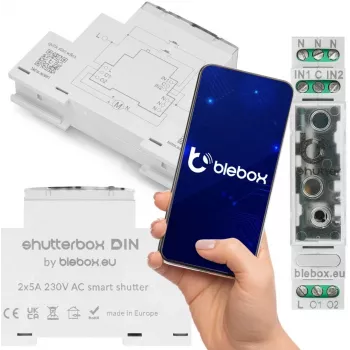 Rolluikbesturingsmodule bleBox 37578 voor rolluiken