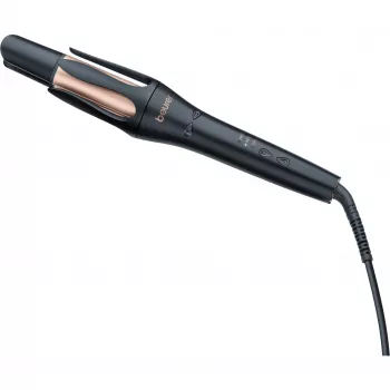 Krultang Beurer HT 75 — 25 mm keramisch gecoate cilinder, zwart/koper